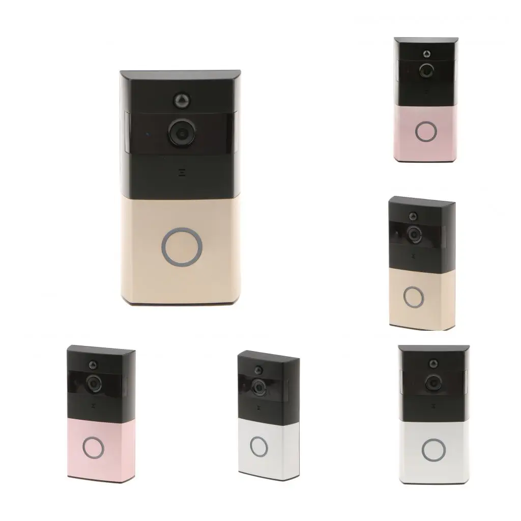 

Smart Wireless Wifi Security Camera Video Doorbell, Smart Doorbell 720P HD Real Time Door Chime