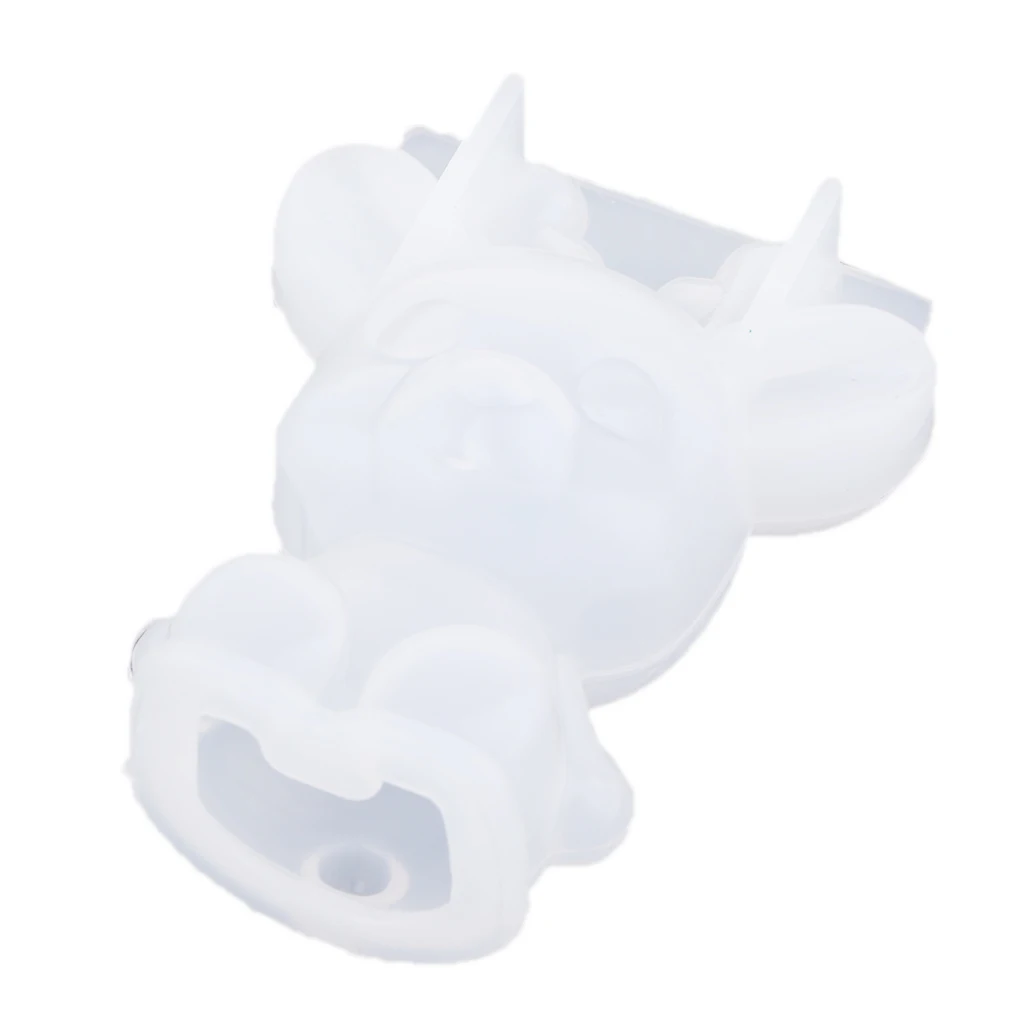 3d Milu Deer Shaped Resin Casting Mould Jewelry Making Silicone Mold for Polymer Clay, Crafting, Resin Epoxy Tools, 75x35x32mm