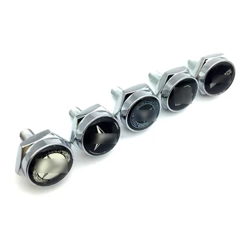 

1set Jdm Style Frame for License Plate Car Stickers Customized License Plate Bolts Screws For Mercedes Benz Car Accessories