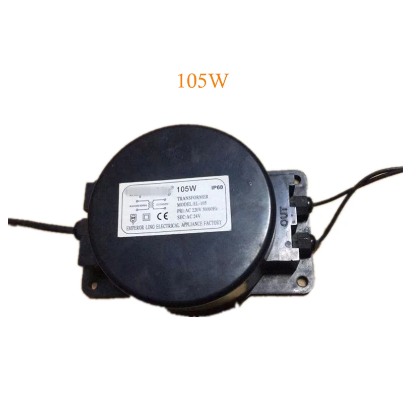 Светодиодный подводный трансформатор AC12V IP67 водонепроницаемый 20 Вт 60 120 200 220 В