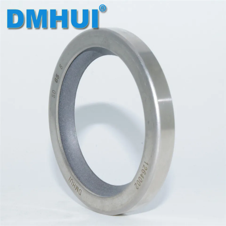 

China DMHUI Brand rotary screw air compressor stainless steel PTFE oil seals 50*65*8/50x65x8 Single lip ISO 9001:2008 50*65*8mm