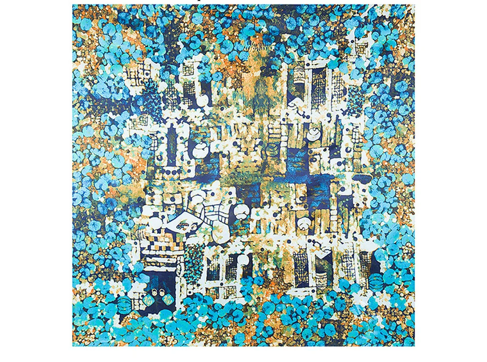 Square Silk Scarf (2)
