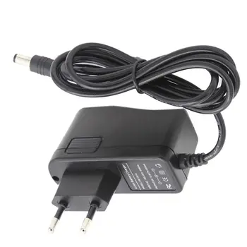 

EU Plug 12V Black Power Adapter Portable Wired Light Changed 12.6v 18650 Lithium Battery Charger 1000mA