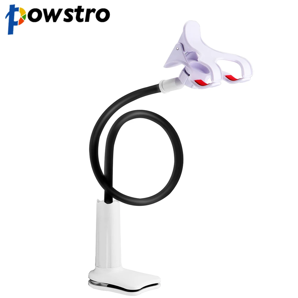 Держатель для мобильного телефона Powstro Lazy гибкий держатель на настольной кровати