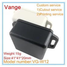 10 шт./лот литье под давлением IP54 ABS пластик настенный корпус прибора diy для провода разъем 41*41*20 мм