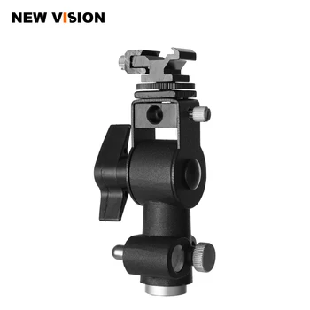 

Metal Camera D Type Flash Shoe Umbrella Holder Mount Light Stand Bracket Swivel for Canon Nikon Canon Yongnuo Speedlite Flash
