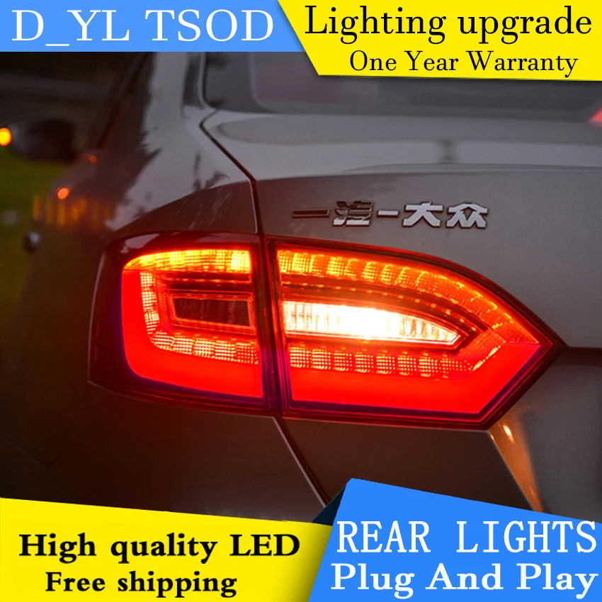 Car Styling Tail Lamp for VW Jetta Tail Lights 2012 2014 For Jetta LED