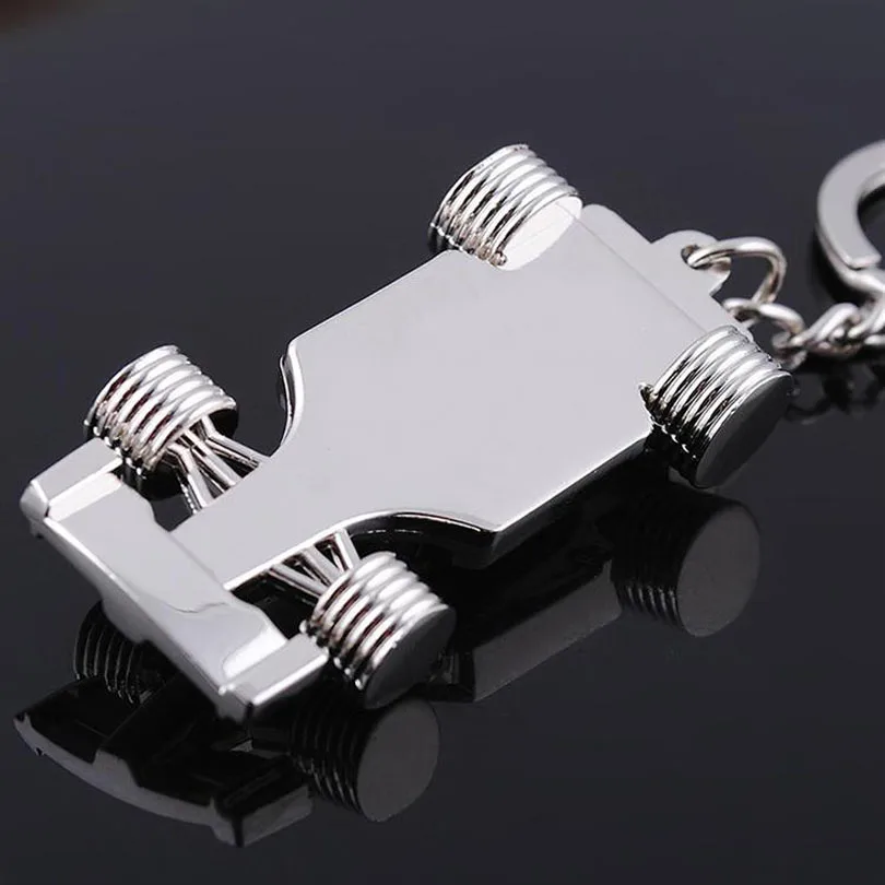 Racing cars model key chain Alloy Racing keychain keyring key holder