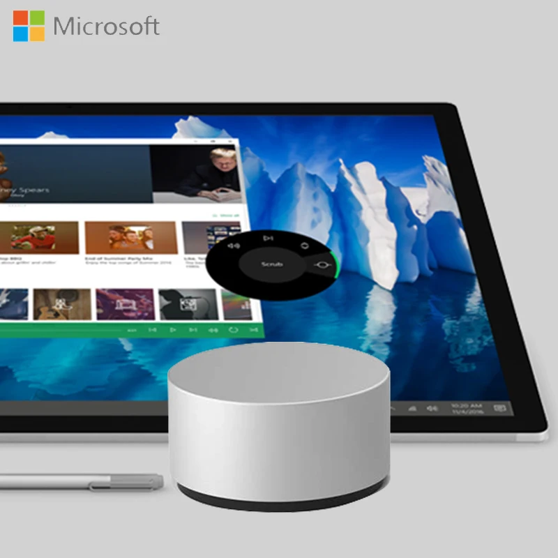 Панель управления microsoft Surface Dial Assistant аксессуары для рисования Surface Pro 4/5/Surface Book/Surface Studio