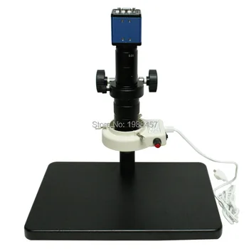 

2.0MP 1/3 inch Sensor digital industry microscope camera VGA outputs+180X C-MOUNT Lens+ring Light for Industry Lab