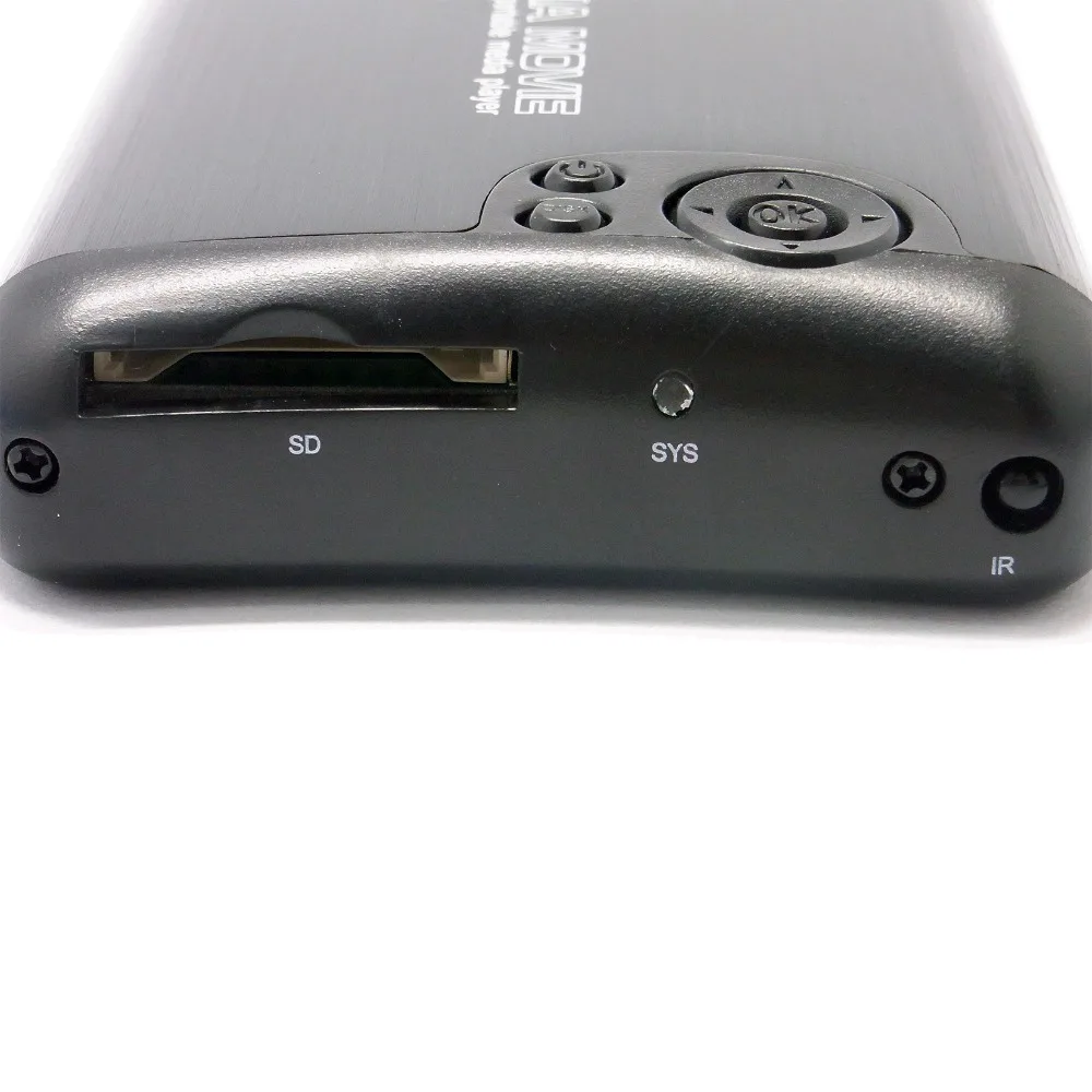 Player com Suporte Sata Media Player 1080 p Usb3.0 Externo Hdmi Vga sd Mkv H.264 Rmvb Wmv Hdd2506 2.5 Hdd - Image 4