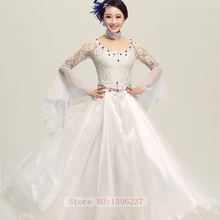 Women’s Ballroom Dancing Dresses New Arrival 5 Color Standard Dance Waltz Tango Costume Lady Ballroom Competition Dress