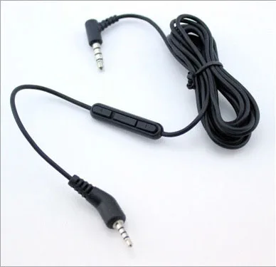 

New Replacement Audio Cable Cord for B ose Quiet Comfort 3 QC3 Headphones 2.5mm To 3.5mm Extension Cable with Mic Microphone
