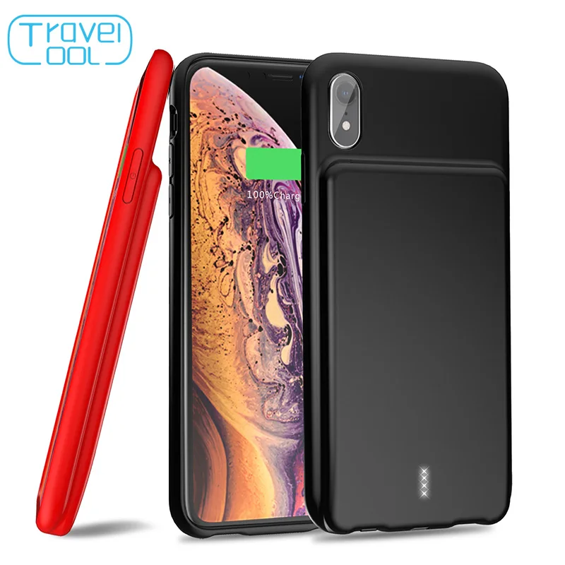 Чехол для аккумулятора Travelcool iPhone XR Ультратонкий силиконовый противоударный