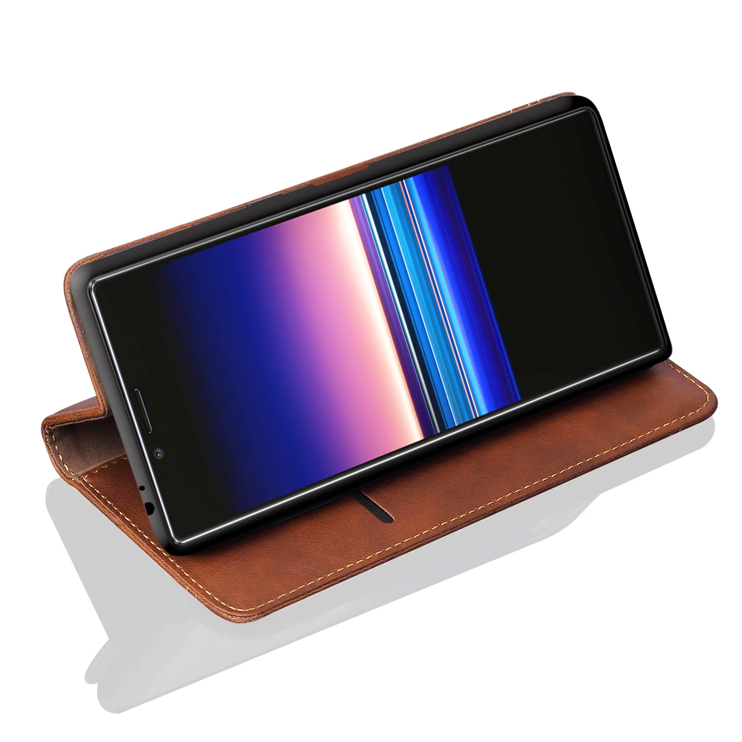 Новый винтажный кожаный чехол для Sony XPERIA L3 кошелек роскошный Карманный книжка с