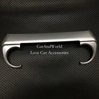 

For Mazda CX-5 CX5 CX 5 2017 2018 Interior Air Condition Switch Cover Front Control Panel ABS Chrome Car-Styling Accessories