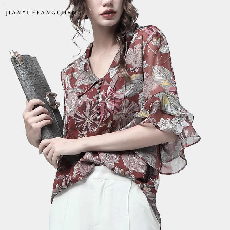 women's tops with flared sleeves