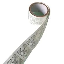 Impinj H47 настоящая 3D наклейка UHF RFID прозрачная квадратная влажная инкрустация 860-960 МГц Monza 4 915 м EPC c1g2 ISO18000-6C 100 шт./партия