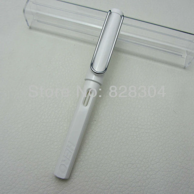 Free shipping hand-polished hero pen tip white Office Supplies Pen -  AliExpress