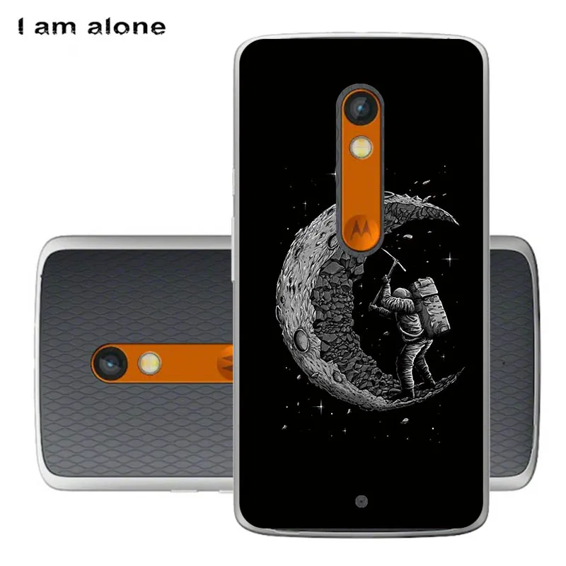 Чехлы для телефонов I am alone для Motorola Moto X Play, 5,5 дюймов, жесткий пластиковый мобильный Модный чехол с рисунком для Moto X Play - Цвет: PC U37