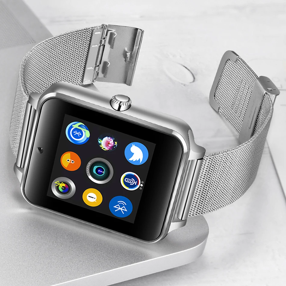 

BANGWEI New Luxury Fashion Smart Watch Men Information Call Reminder LED Big Screen Display SIM TF Card Sport Men Smart Watch