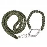 1 шт. прочная Тяговая цепь для собак, поводок для собак, поводок для собак, ошейник для собак, Прямая поставка#0305 - Цвет: Army Green