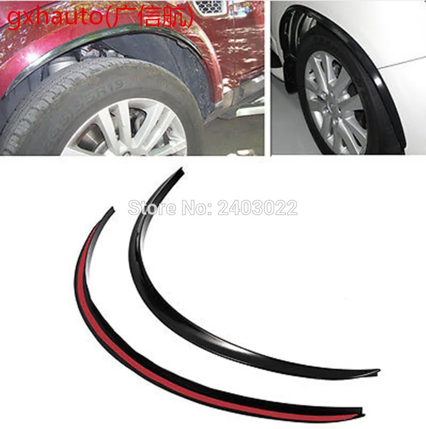 Universal Autos Fender Flare Wheel Lip Protector Car Wheel Arch