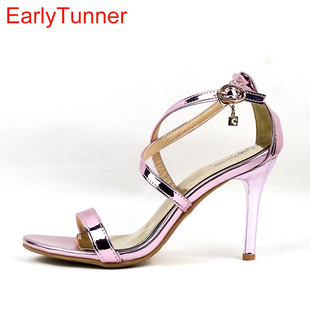 purple gladiator sandals