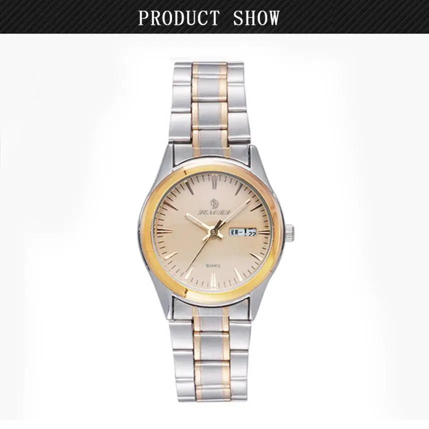 

Senors Luxury Women Watches Stylish High Quality Crystal Rhinestore Quartz Stainless Steel Band my17