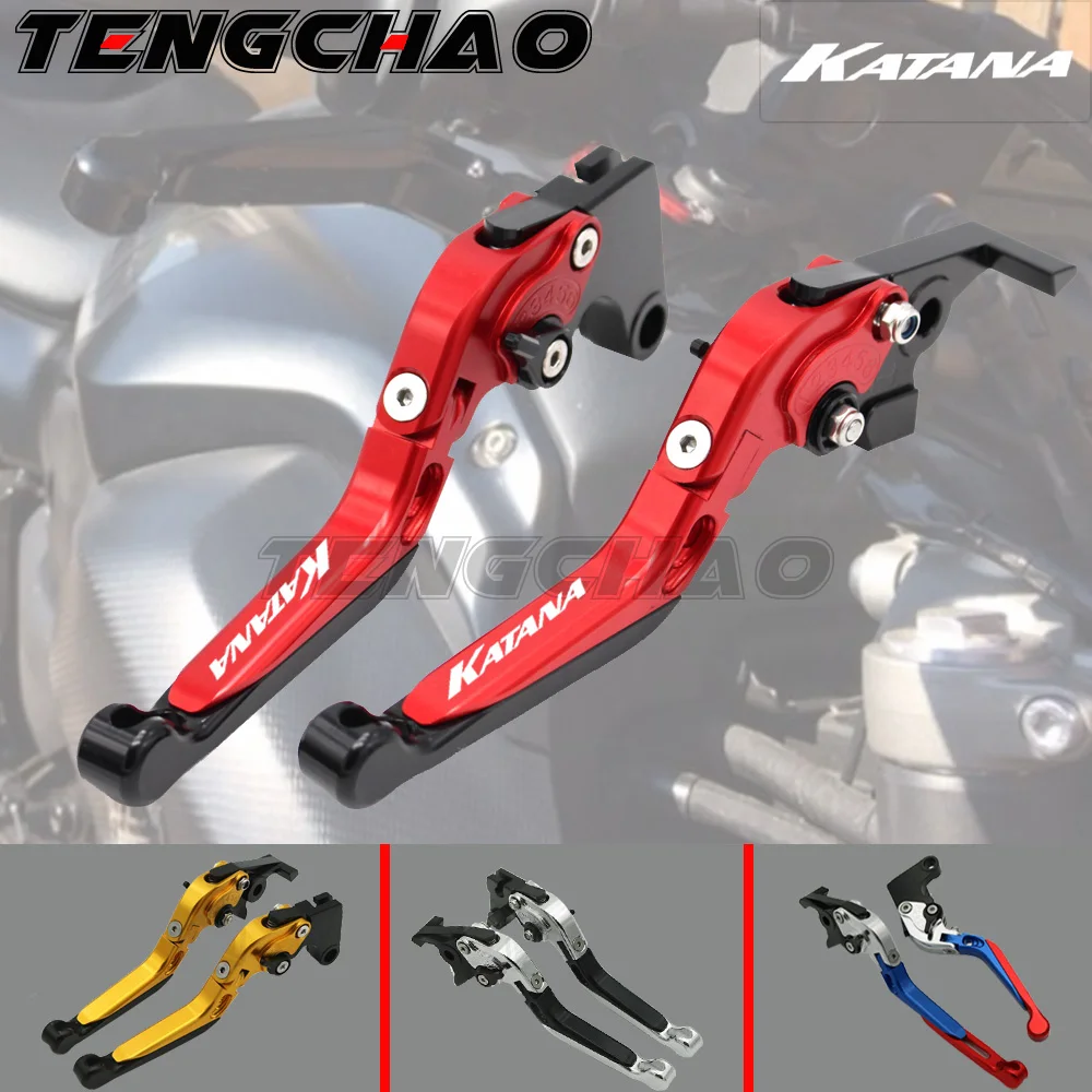

LOGO SV650 For SUZUKI SV650 SV 650 SV650/S 1999-2009 Motorcycle Accessories Folding Extendable Brake Clutch Levers 20 Colors