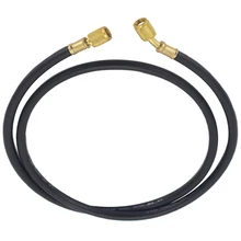 Refrigeration Charging Hose 150cm HVAC 1/4 inch SAE 800PSI AC Heavy Duty Brass Hoses Connection R410a R134a Hose Refrigeration Charging Hose 150cm HVAC 1/4 inch SAE 800PSI AC Heavy Duty Brass Hoses Connection R410a R134a Hose