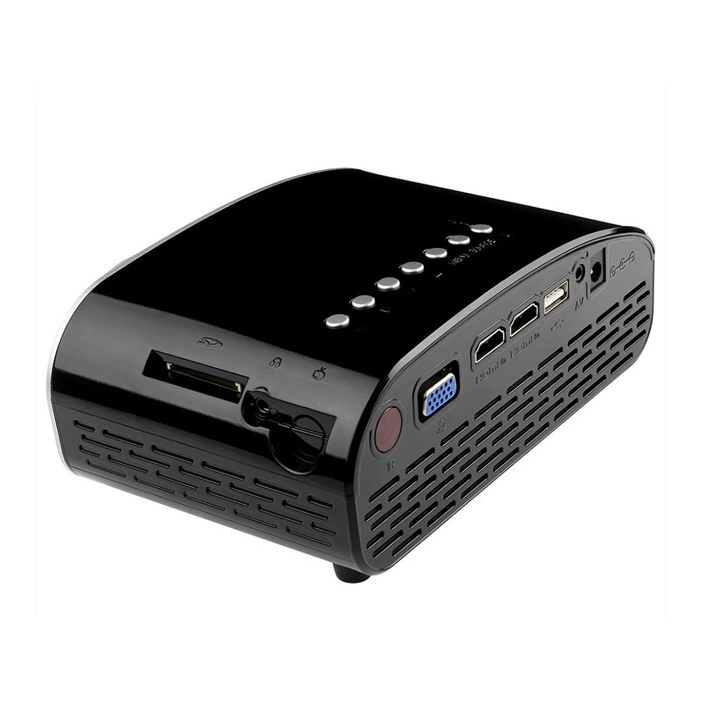 Портативный мини проектор LED Full HD 1080P Video Beamer 480*320 домашний кинотеатр LCD телевизор