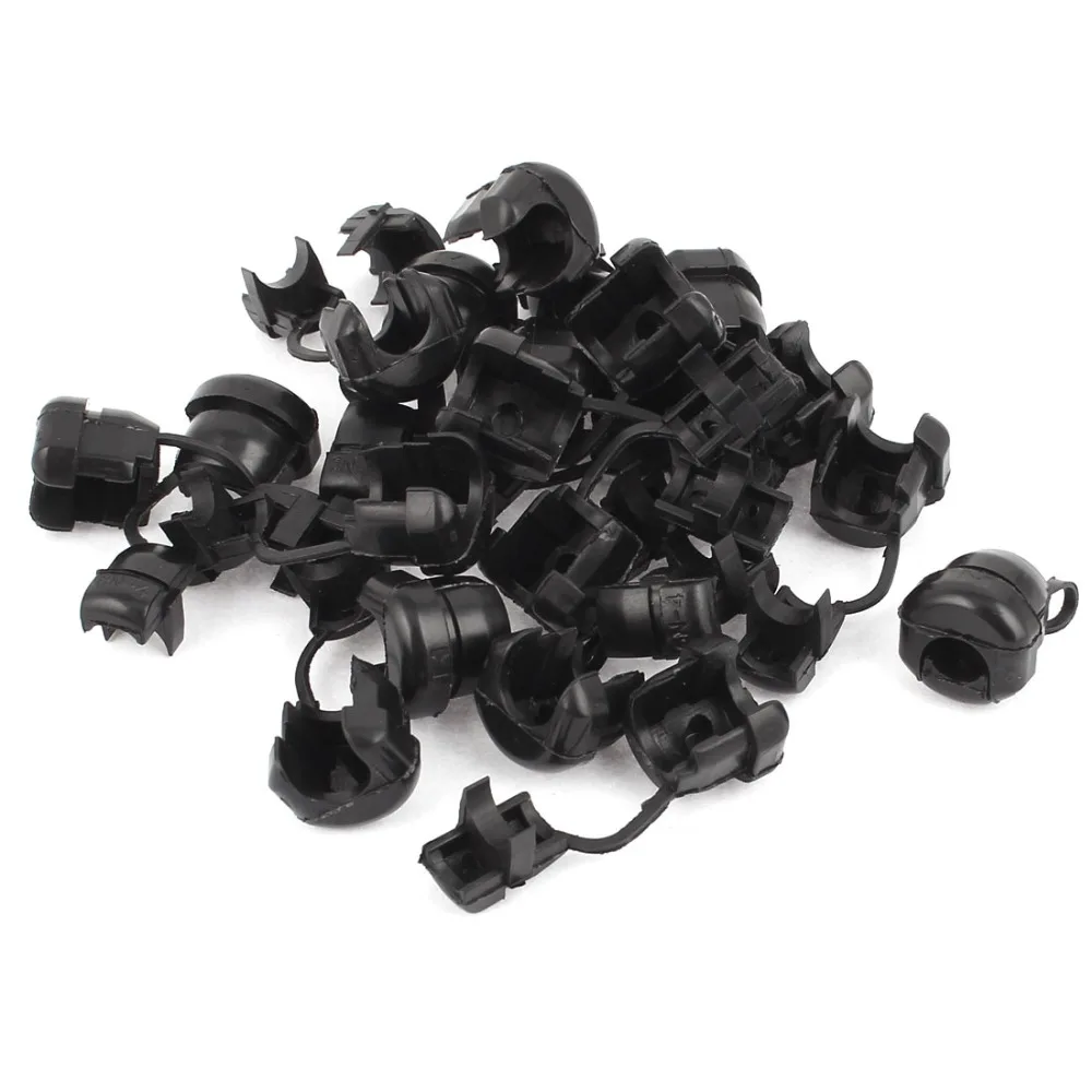 Uxcell 20 Pcs Hdb 6N 4 Round Cable Wire Strain Relief Bush Grommet 15Mm Length Black Fit For Cables huismerk kopen in de aanbieding Uxcell 20 Pcs Hdb 6N 4 Round Cable Wire Strain Relief Bush Grommet 15Mm Length Black Fit For Cables huismerk kopen in de aanbieding