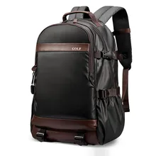 Модный повседневный рюкзак мужской водонепроницаемый нейлоновый рюкзак для ноутбука устойчивый к царапинам большой емкости Дорожная сумка дышащая задняя подушка
