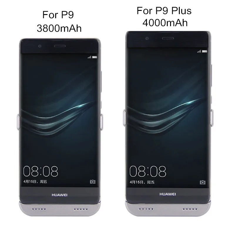 External battery charger case