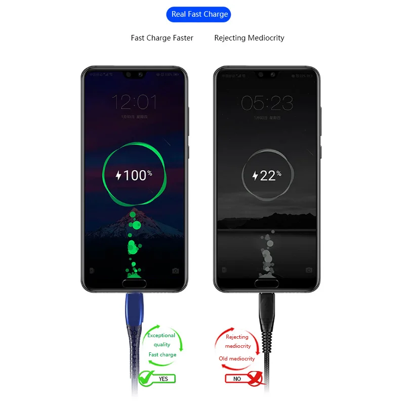 5А флеш usb type C зарядный кабель для huawei P30 Honor Xiaomi 9 samsung S10 30 Mins полный супер быстрый зарядный кабель для Android