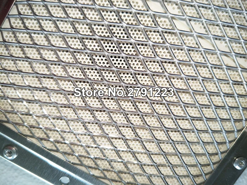 Barbecue BBQ infrared ceramic burner stainless steel ceramics gas burner alumunium plate infrared with nozzle 22*17