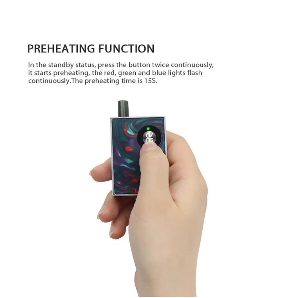 Оригинальный набор vape OVNS JC02 электронная сигарета с аккумулятором 650 мАч 1 мл 2 Ом
