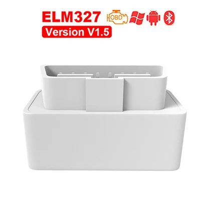 OBD2 Супер Мини elm327 Bluetooth OBD2 V1.5 Elm 327 V 1,5 OBD 2 считыватель кода Elm-327 адаптер obd-ii автомобильный диагностический инструмент - Цвет: white v1.5