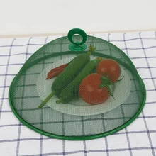 Прочная нержавеющая сталь пищевая крышка москитная Бытовая круглая крышка муха остатки пищевая крышка