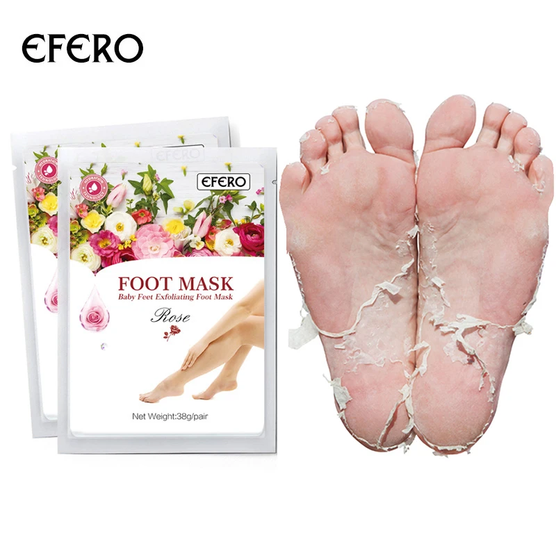 Efero детские ноги отшелушивающая маска для ног пилинг маска для омертвевшей кожи ноги носки для педикюра носки для ног спа крем для пяток TSLM1