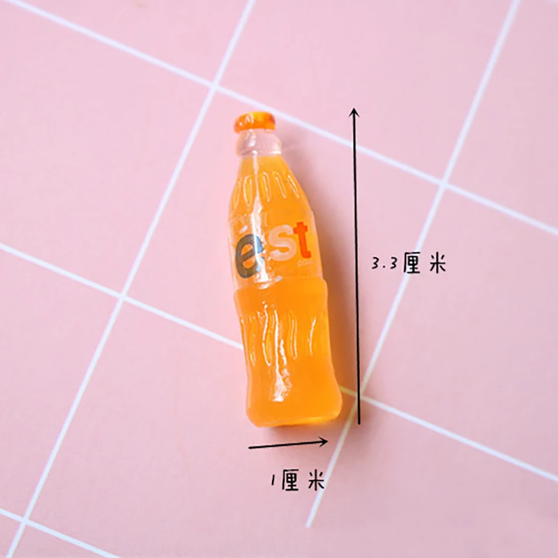 CH 5Pcs 1//12 Miniature food mini fruit drink model for dollhouse kitchen toys