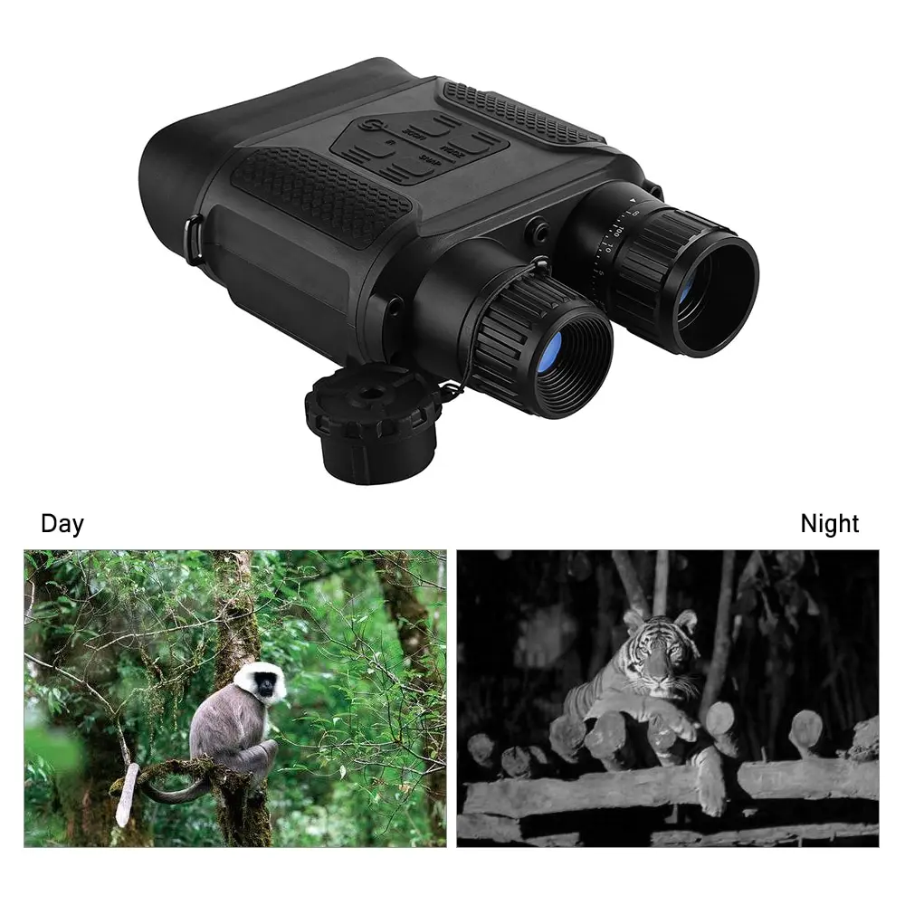 7X31 бинокль ночное видение Инфракрасный цифровой прицел фото камера видео регистраторы для Охота телескоп Длинные 400 м/1300Ft диапазон
