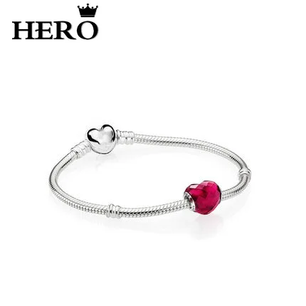 

Hero100% 925 Pure Silver Original Copy High Quality 1:1 Bracelet Logo Free Wholesale Manufacturers