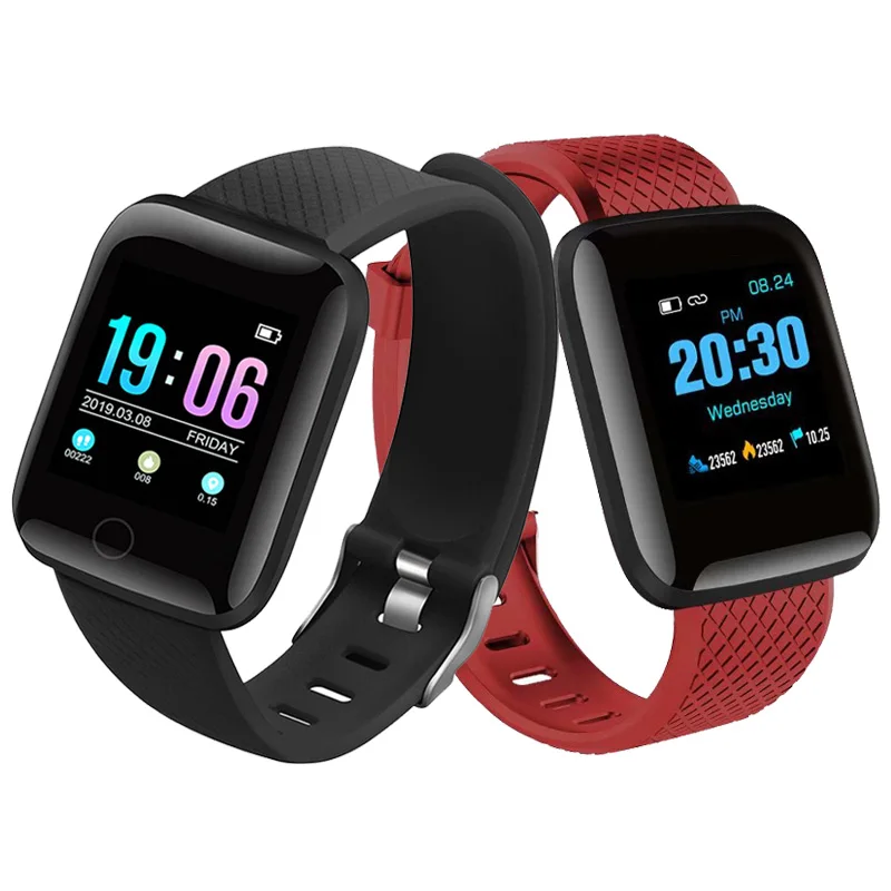 

D13 Color Screen Smart Bracelet Heart Rate Blood Pressure Oxygen Monitor IP67 Waterproof Men Women Sport Smart Band Wristbands