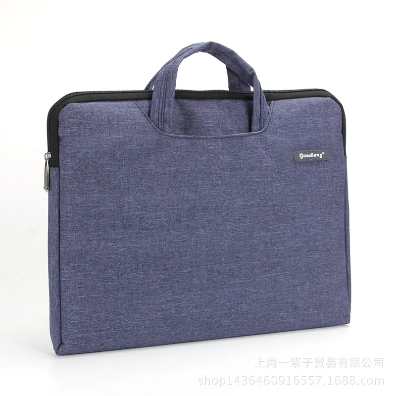 

Portable A4 Document Bag Business Portfolio Office File Bag Male and Female For Documents iPad 14 Laptop Files Folder Handbag