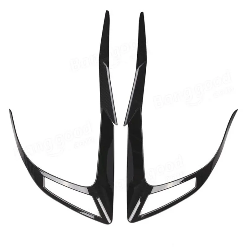 KOWELL роскошный Углеродный волокно выглядит узор хвост свет век отделка наклейка для Honda Civic 10th седан тюнинговые молдинги
