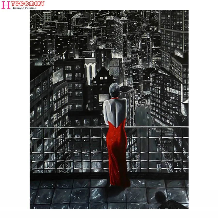 DIY Diamond Painting Sexy woman rose Cross Stitch Needlework Rhinestone Mosaic 5D Embroidery Home Decor | Дом и сад