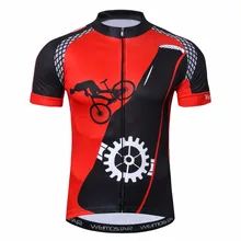 Weimostar Pro бренд горный велосипед рубашка Топ короткий рукав Vélo мужчин анти-слип Велоспорт футболка быстросохнущая дышащая
