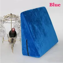Sex Pillow Pink/Blue Sex Positions Furniture Triangle Magic Wedge Sex Sofa Cusion Sponge Fiber Materials Restraint Fetish
